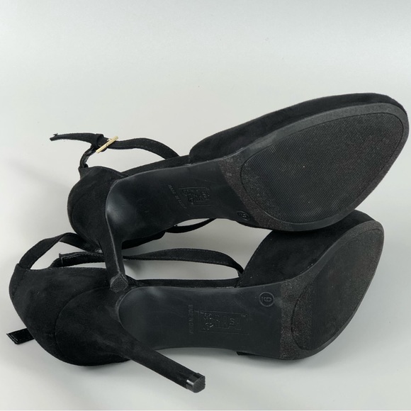 Brash Women’s Strappy Black Heels Size 9 - Picture 8 of 10